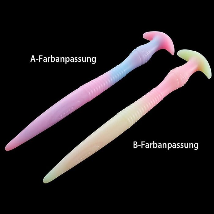 Анальний плагін NAIXBTY з ефектом супер-світлодіода, гнучкий, з рідкого силікону, для масажу простати та анального розширення. Іграшка для дорослих.