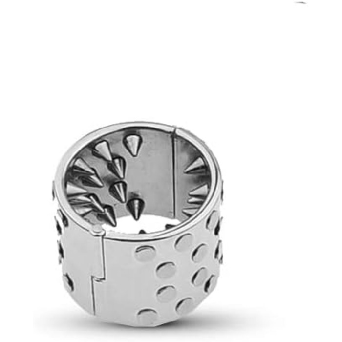 Кольцо для статевого члена з металу, з шипами, стимулятор, для чоловіків, 40 мм