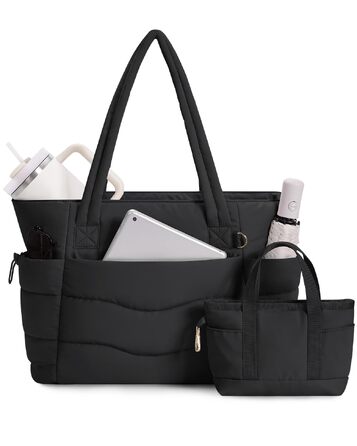 Жіноча сумка-шопер Wandering Nature 2-в-1: об'ємна сумка Tote Bag з відділенням для ноутбука 15.6