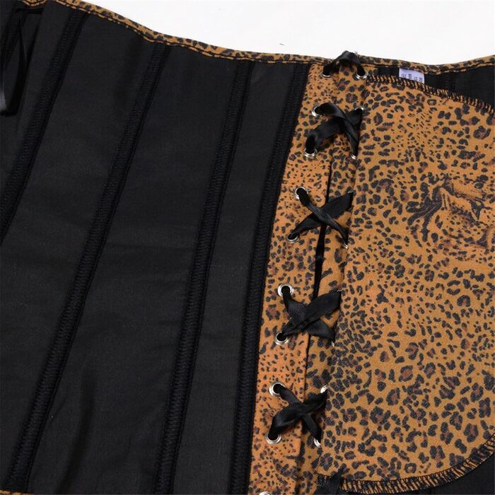 Корсаж жіночий CSKJ: корсетний топ готичний, вінтажний, для вечірки, карнавалу, весілля. Білий/Золотий, M