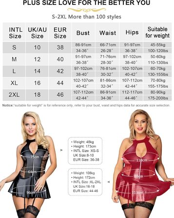 Чорне шкіряне міні-плаття для жінок з трапецієвидною формою, великі розміри, сексуальний мокрий ефект, відкрита спина, штучна шкіра, для пишних жінок, ніжна сукня, клубний одяг (XL, червоний)