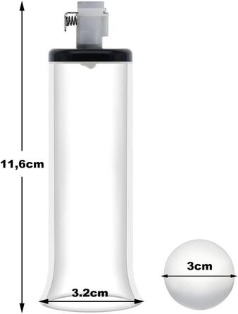 Набір для розтягування чоловічої крайньої плоті (пеніс-насос) з силіконовим трубопроводом, ручна вакуумна помпа для чоловіків, еротична іграшка для дорослих