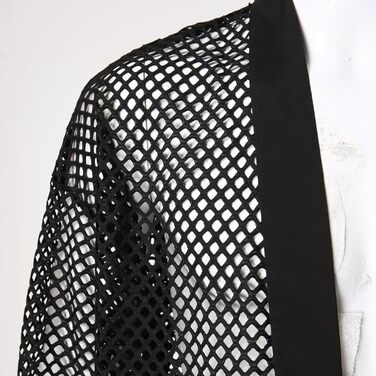 Чоловіча сітчаста сорочка Mymyguoe: прозора, коротка, сексуальна, для дому та сну