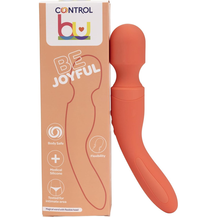 Вібратор Control Bu Rabbit з ефектом штовхання та гнучким вібраційним важелем - Be Playful (BU BE JOYFUL)