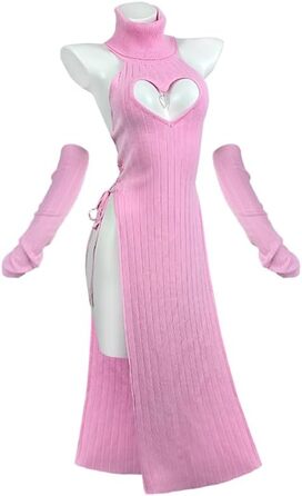 Костюм Чонгсам Love Cheongsam від KORURACLUB: преміум якість, рожевий, L-XL