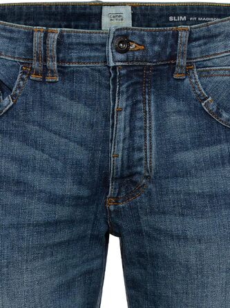 Чоловічі джинси camel active Slim Fit fleXXXactive® Dark Indigo, 33W / 34L