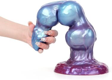 Секс-іграшка Дилдо Хвіст Дракона з Присоскою - Силікон, 23 см, для жінок та чоловіків