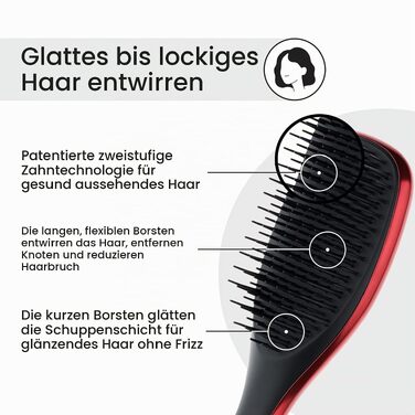 Дитяча щітка для волосся Tangle Teezer Ultimate Detangler Mini The Devil Wears Prada, дорожній розмір