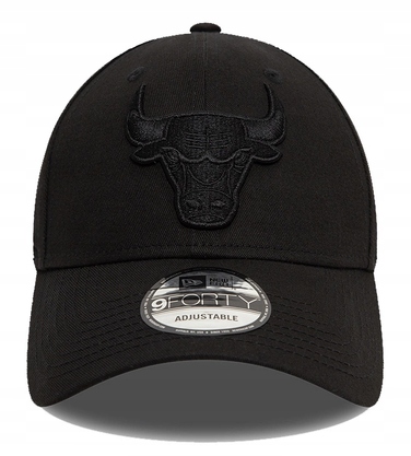 Кепка New Era Chicago Bulls NBA 9FORTY, чорна