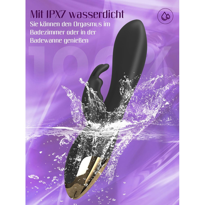 Вібратор для жінок: набір сексуальних іграшок з 10 режимами, кліторальний ділдо, G-spot вібратор, чорний колір