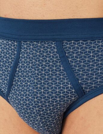 Сліпи чоловічі Schiesser (2 шт.) Indigo, 9 (172691)