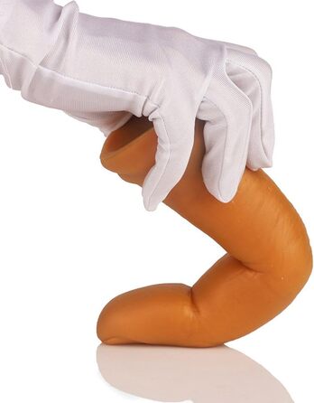 Анальний секс-іграшка SMGKB Silikon Riesendildo - великий анальний плаг з сильним присоском (Чорний S)