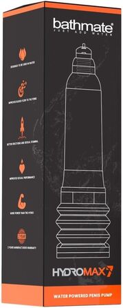 Bathmate Hydromax7 - прозора водяна помпа для збільшення пеніса, 1 шт.