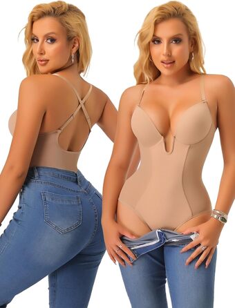 Боді-корректор JoyShaper Daen для живота та талії, бежевий, розмір S