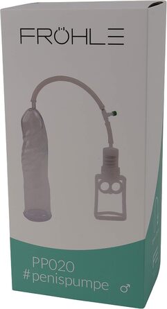 Пумповий масажер для чоловіків Frohle PP020 Professional - Професійний набір (1 шт.)