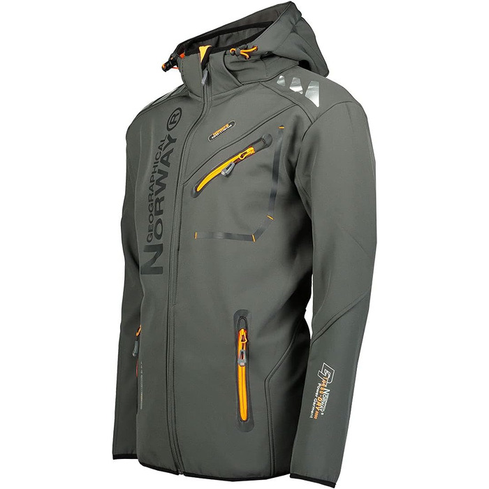 Чоловіча куртка Geographica Norway Rivoi, темно-сіра (Dark Grey), розмір 3XL