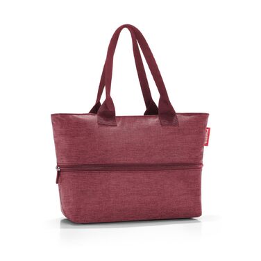 Універсальна сумка-шопер reisenthel shopper e1 Twist Maroon, містка сумка для покупок