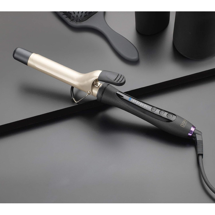 Автоматичний стайлер для завивки волосся Diva Pro Styling Digital Tong 25мм, чорний