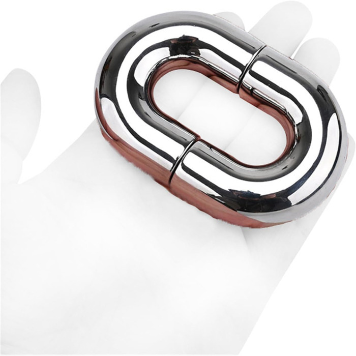 Чоловічий магнітний вага для яєчок, кільце для яєчок, кільце для стимуляції, для чоловіків, срібло, L