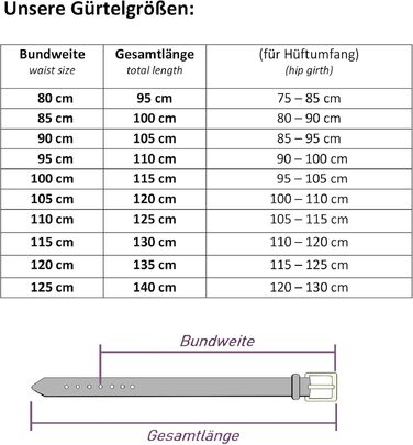 Чоловічий шкіряний ремінь Made in Germany, натуральна шкіра, 4 см, чорний, довжина 110 см (пояс 95 см)