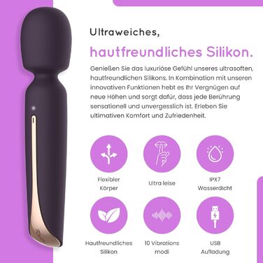 Вібратор для жінок: набір сексуальних іграшок, ліловий, тихий, для соло