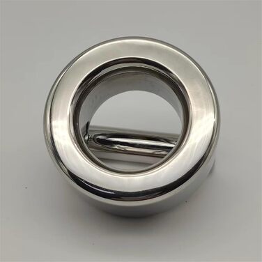 Сталевий кільцевий натягувач яєчок для чоловіків, SM-іграшка, сталевий натягувач яєчок, кільце для яєчок, натягувач пеніса, сталевий аксесуар для сексуальних ігор, Id:38/Висота:30/Діаметр:15