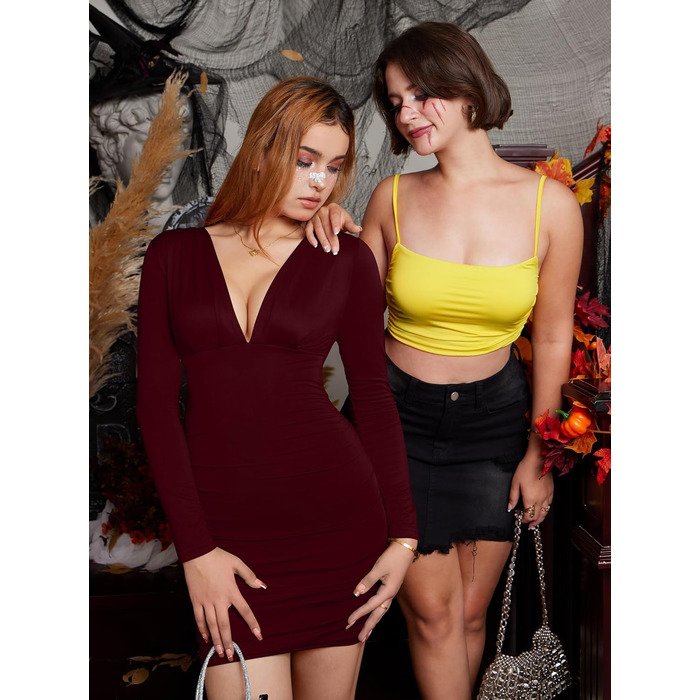 Сукня коктейльна жіноча GOBLE, чорна (M, Бордовий)