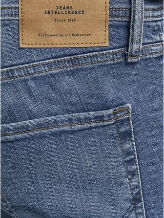 Чоловічі джинси Jack & Jones JJORIGINAL Slim Fit синього кольору (33W / 30L)