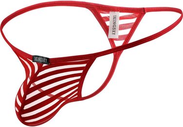 Сексуальні танга для чоловіків iKingsky з вигинкою, 6 штук, XL