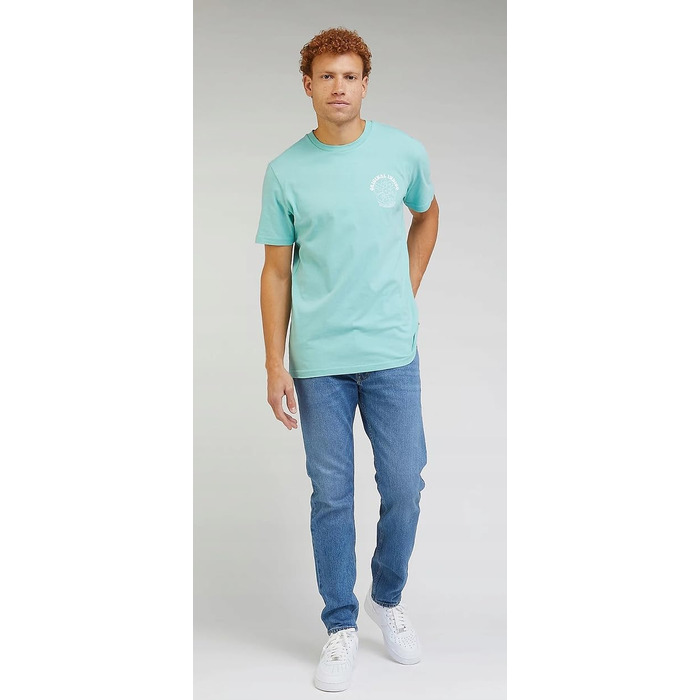 Чоловічі джинси LEE Classic Straight Fit Brooklyn, синьо-чорні (Moody Blue Used), розмір 32W/34L