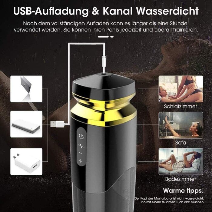 Електричний мастурбатор Zyledw з функцією витягування та вібрації для чоловіків