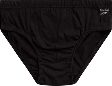 Труси чоловічі Reebok (10 шт.) Low Rise з контурним кишеньком, M, чорний/сірий