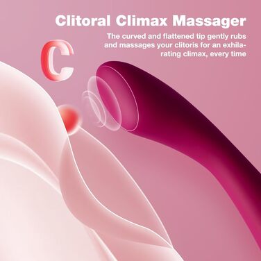 SVAKOM COCO PRO: вібратор-дилда з керуванням через додаток, нагрівання, G-точка, для жінок