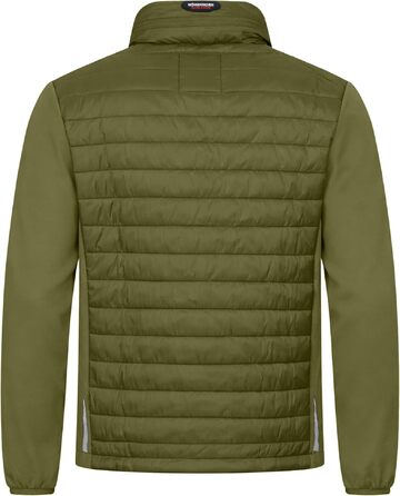 Чоловіча гібридна куртка Höhenhorn Kaprun Softshell зі стібками, спортивна куртка, зелена, розмір S
