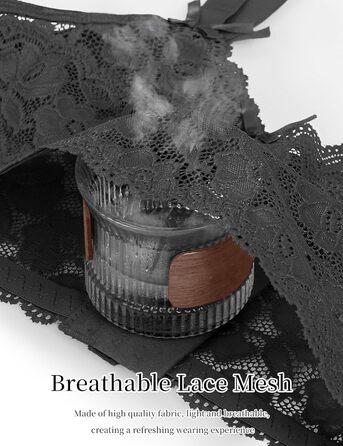 Сексуальний комплект спідньої білизни: страпгуртel з мереживом, широкі еластичні ремінці, чорний, великі розміри XL-XXL