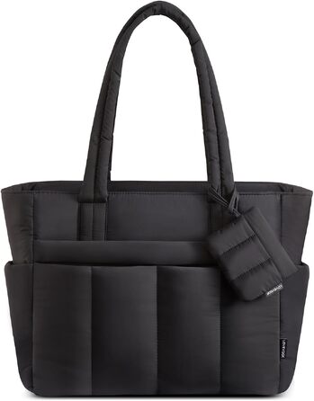 Жіноча сумка-шопер LOVEVOOK велика м'яка сумка Tote Bag для ноутбука 15.6