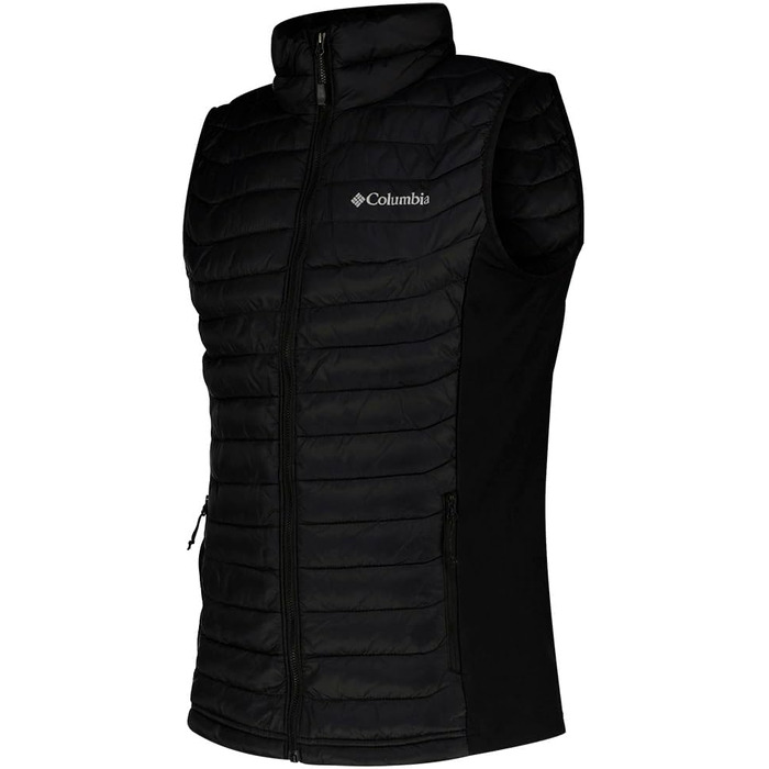 Чоловічий гібридний жилет Columbia Powder Pass Hybrid Vest, чорний, розмір M