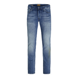 Чоловічі джинси Jack & Jones Slim Fit JJIGLENN синього кольору, denim