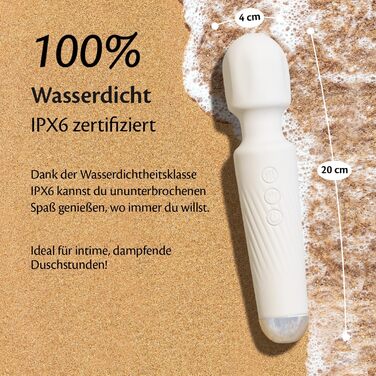 Вібратор жіночий Fae Pure Whisper White - компактний, тихий, з підзарядкою, 160 режимів вібрації