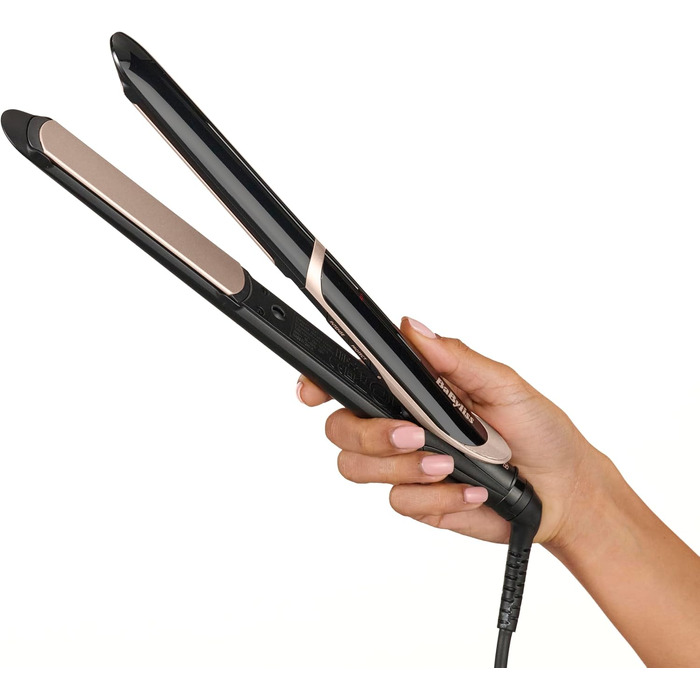 Випрямляч для волосся BaByliss Super Smooth ST393E з іонізацією Anti-Frizz, керамічними пластинами та регулюванням температури (140-235°C)