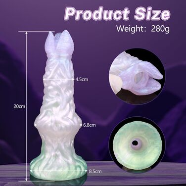 Інопланетний яйцеклад з силікону з п'ятьма яйцями, пневматичний фантазійний дилда для стимуляції G-точки, простати, мастубації. Іграшка для дорослих для жінок та чоловіків. Анальний плагін, дилда-яйце.