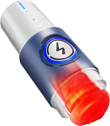 Автоматичний секс-іграшка Leten ThermoPod для чоловіків з підігрівом, функцією масажу та тримачем для телефону