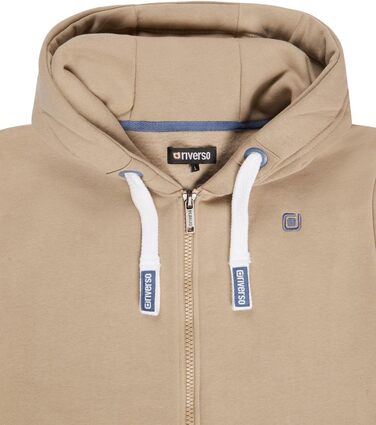 Чоловіча толстовка на блискавці з капюшоном riverso RIVNoah Regular Fit, колір Cobblestone Beige