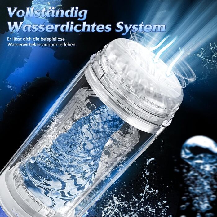 Електричний мастурбатор для чоловіків з 7 режимами ротації, 7 режимами всмоктування та імітацією лизання. Іграшка для чоловіків, секс-іграшка, blowjob, чоловічий мастурбатор.