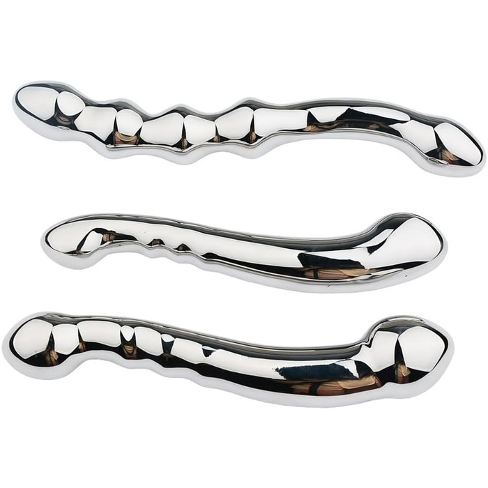 Анальний плуг GUYOS Doppelkopf з нержавіючої сталі, стимулятор G-точки, для жінок та чоловіків, масаж простати, інтимні іграшки для пар, 544г