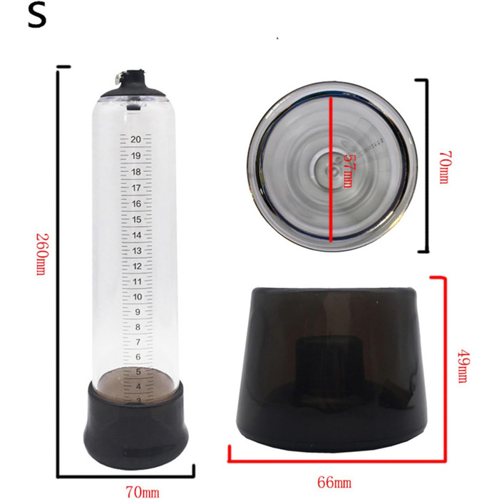 Насос для збільшення статевого члена Yasexx2 з повітряними мішечками для підтримки ерекції та покращення ефективності. Тренажер для чоловіків, що допомагає при еректильній дисфункції
