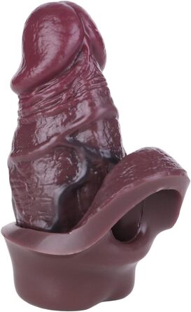 Сліп для пеніса з рідинного силікону з кільцем для яєчок, подовжувач пеніса для збільшення та затримки еякуляції. Інтим-іграшка для чоловіків.