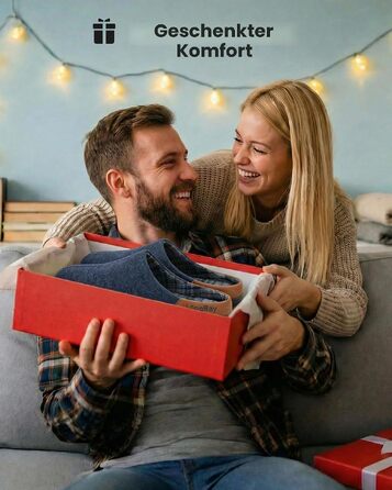 Чоловічі теплі зимові капці LongBay з ефектом пам'яті Memory Foam та підкладкою Sherpa, в'язані, сині, розмір 45 EU