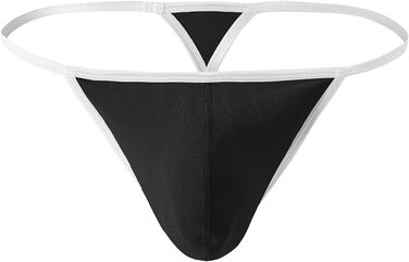 Танга з сіткою для чоловіків Eastisch, чорний колір, розмір XL. М'який та сексуальний дизайн