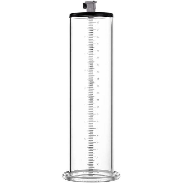 Аксесуар для помпи для збільшення пеніса: прозоре трубка з масштабом для чоловіків